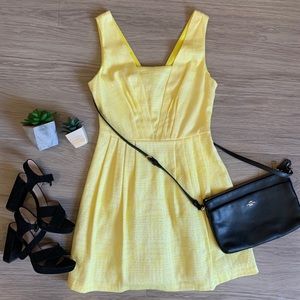 NWOT Vintage Yellow Dress